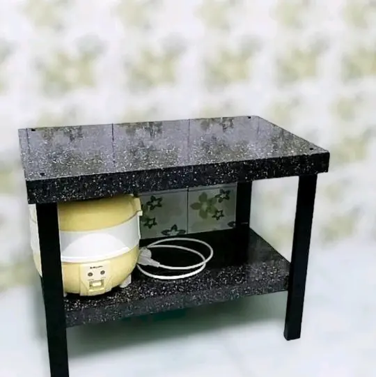 0Meja magicom / mejicom / mejikom meja galon meja dispenser (uk.P=35cm, 50cm dan Kayu