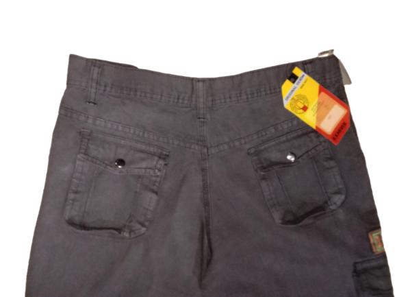 Celana Cargo Pendek Pria Bawah Lutut Cargo Pendek Jumbo Bahan Soft Jeans  Big Size 28 Sampai 45 7