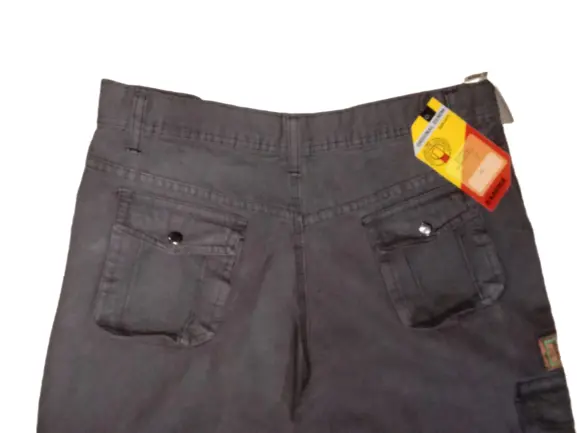 Celana Cargo Pendek Pria Bawah Lutut Cargo Pendek Jumbo Bahan Soft Jeans  Big Size 28 Sampai 45 6