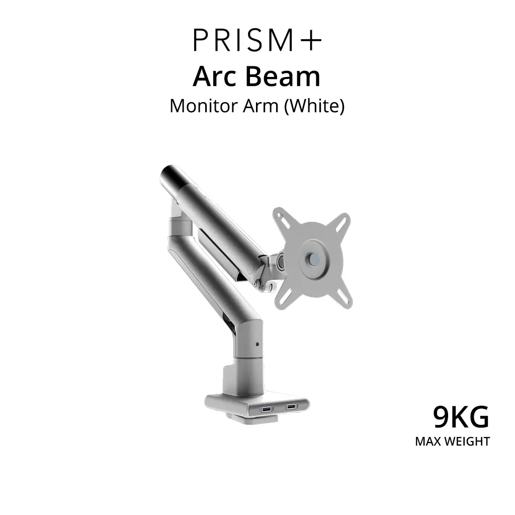 PRISM+ Arc Beam Single Monitor VESA Monitor Arm