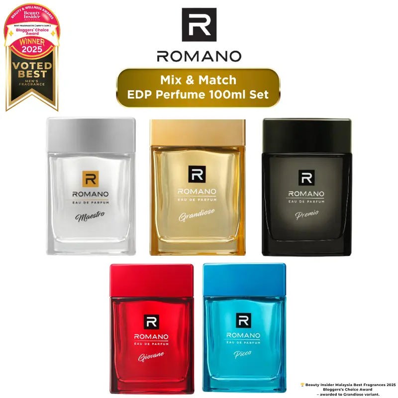 Mix Match] ROMANO EDP Perfume Set Maestro Grandiose