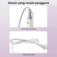 Gambar SAMONO Hair Dryer SW-HD30 Mini Foldable 400-800W Travel Hair Dryer 2 Kecepatan Angin Pengering Rambut Portable Lipat Compact Purple White untuk Rumah Kos Traveling Salon Pribadi Perawatan Rambut Garansi Resmi - RD - RANDOM dari Ratu dapur_NEW Kota Bekasi 3 Tokopedia