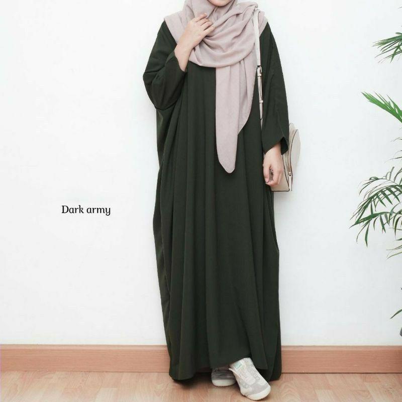 ABAYA POLOS KALONG/ABAYA BASIC SIMPLE 4