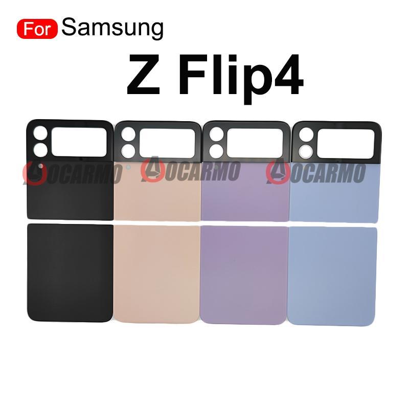 Product Introduction of Top And Bottom Back Battery Cover Housing Bezel Replacement Repair Parts For Samsung Galaxy Z Flip4 SM-F721 6