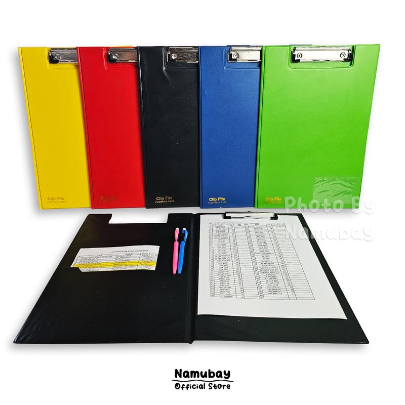 CLIP FILE BUKA TUTUP / CLIP BOARD / PAPAN JALAN / PAPAN UJIAN BUKA ...