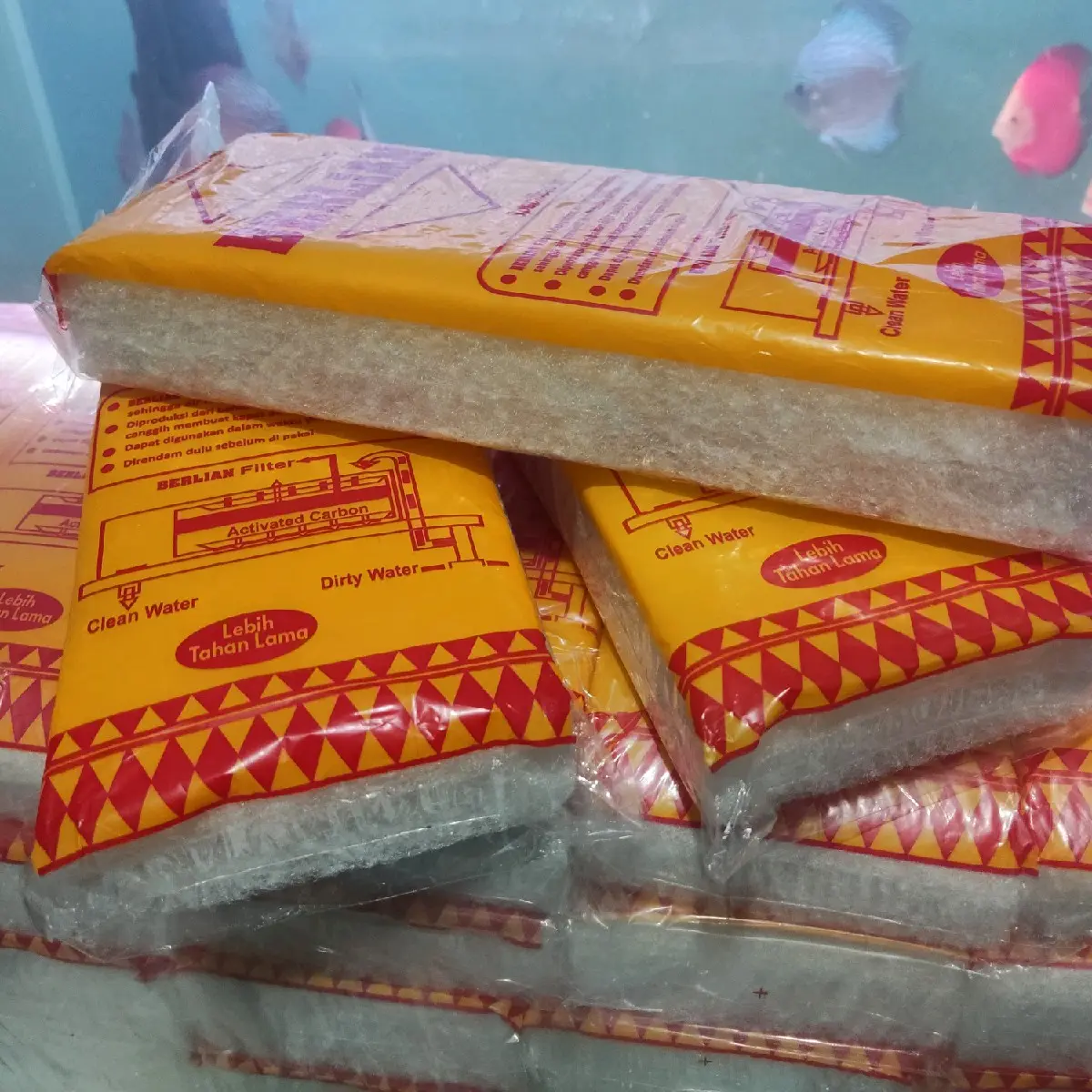 Busa filter Tebal untuk penjernih aqurium