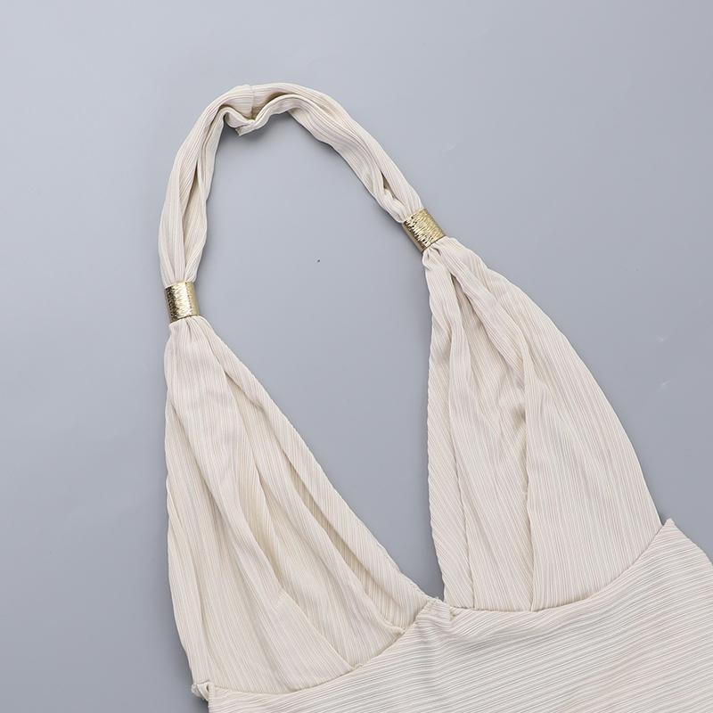 Product Introduction of Bộ Váy Nửa Treo Cổ Trang Trí Bằng Kim Loại, XY24193MHO 16