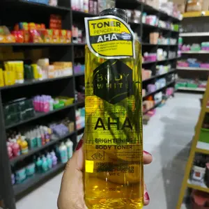 Bofy White AHA BRIGHTRNING BODY TONER Pencerah Kulit Tubuh dengan AHA 250ml