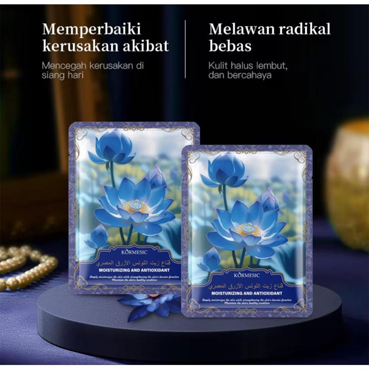 3 PCS - BPOM Masker Wajah Kormesic Arabic Mask 25ml - Sheet Mask Masker Wajah Penghilang Jerawat & Glowing