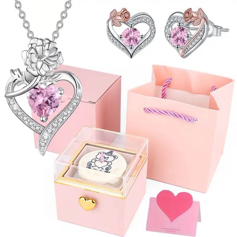 Exquisite small cake gift box, can light candles, exquisite birthday ...