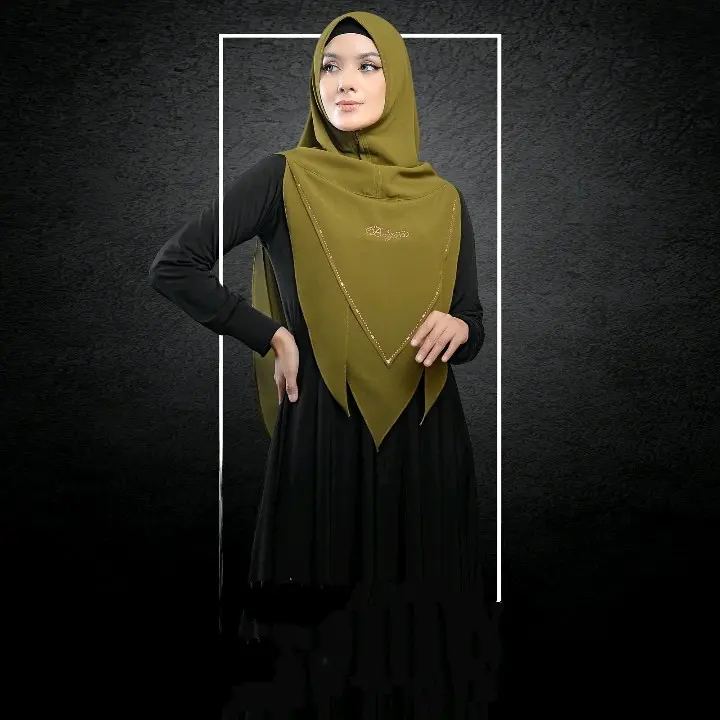 hijab instan hoodie Bz 029 non ped by bayza   jilbab Pernikahan  Muslim