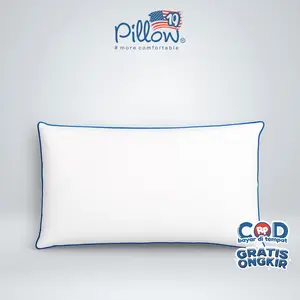 109 Pillow Guling Tidur Hotel LITE / MEDIUM - Berisi 100% Silicon murni tanpa campuran.