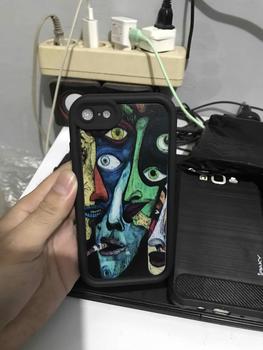 Product Review of Casing Hp Untuk Iphone 11 11 Pro Max 13 6 6S 7 7 Plus8 Plus 8 SE 2020 2022 X XS XR Silikon TPU Pelindung Kamera Topeng Setan Artistik Soft Case Ponsel Penutup from N**l 0