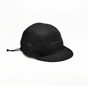 Skytraps Active Cap Quick Dry Topi Lari Olahraga Outdoor Pria Wanita - Hitam 001