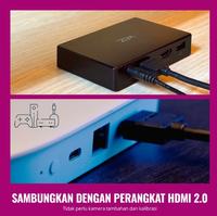 Gambar [PROMO] BELI 1 GRATIS 1 WiZ TV Sync Lights 75”- 85” with HDMI Box - Lampu TV, Bundle TV Sync 75"-85" Gratis WiZ Neon RGBIC LED strip 5m dari WiZ Lighting Official Shop Kota Administrasi Jakarta Timur 5 Tokopedia