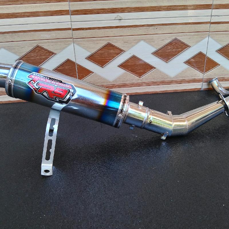 Knalpot Racing R9 Matic Beat pop Beat fi Beat karbu Vario CBS Vario 110 Vario 125 Vario 150 Mio M3 Mio Z Mio sporty Mio J Fino 115 Fino 125 Motorcycle 1