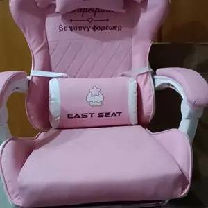 KURSIGAMER HIDROLIK PREMIUM - Nyaman Main Game 8 Jam & Kerja! Bahan Kulit PVC Anti Bocor, Sandaran Bisa Rebah 180°, Armrest Adjustable, Rangka Baja Kuat + Bantal Leher Gratis  - UNTUK GAMER & WFH!