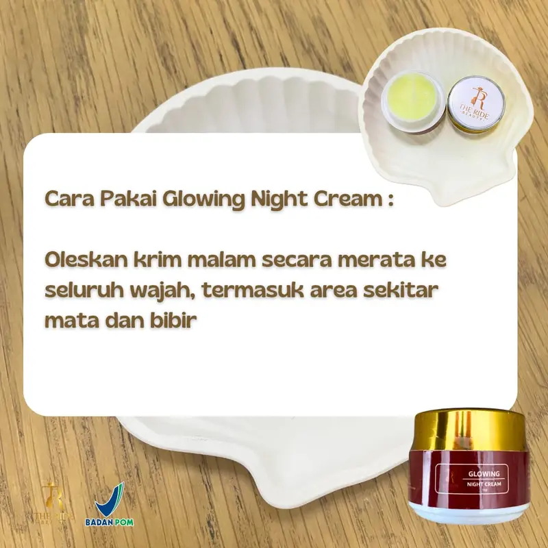 ( SPESIAL LAUNCHING ) Jelly Pelicin Boster & Glowing Night Cream The Ride Beauty < Bundling 1 > 6