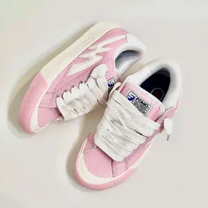 FOMO - Sepatu Obezt pink Series 39-44 Sepatu Sneakers Kasual Unisex Pria Wanita Canvas Kerja Casual Shoes