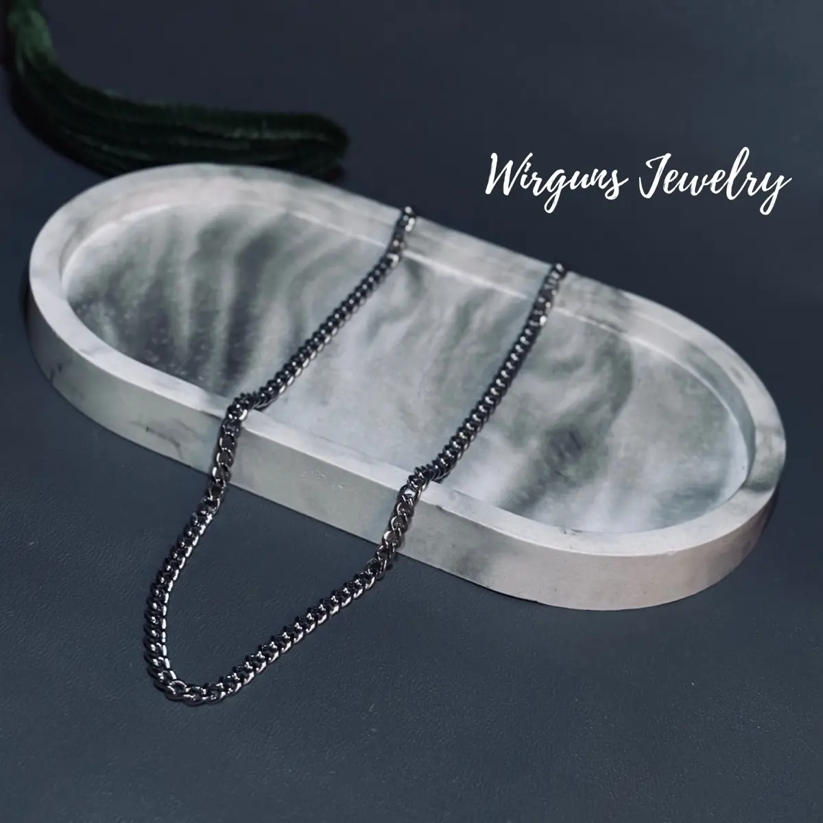 Kalung Titanium Pria Elegan Murah - Produk Best Seller kalung retro kalun rapper ka kung aesthetic Aksesoris