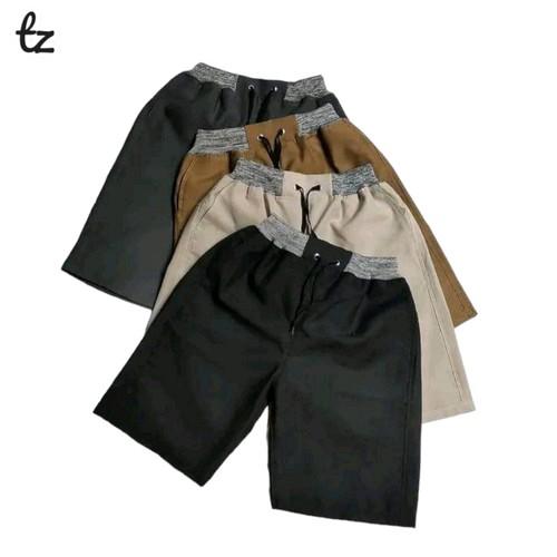 Paket 4 Pikcis Celan Chinos Pendek Anak 1-13 Tahun, Fahsion Anak - Fashion, Celana celana chinos anak laki laki Cowok Katun 1