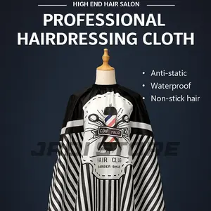 Biutte.co Jubah Apron Potong Rambut Kip Cape Salon Barbershop Anti Air - ED1 Kain Kip Barber Shop Apron Alas Pangkas Rambut Dewasa Jubah Salon Cape Anti Air Nyaman Praktis Kain Cukur Kep Pangkas Rambut Profesional