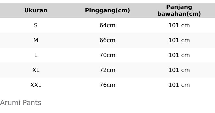 Arumi Pants - Celana Panjang Wanita Highwaist Korean Style- Adem Nyaman