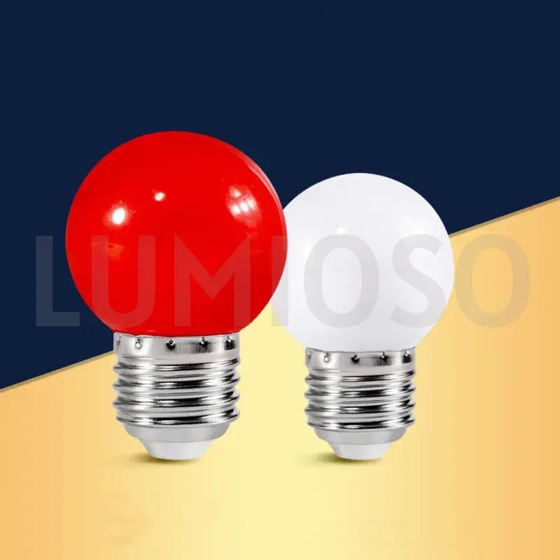 [COD] Lampu LED PingPong / LED 3w 3 watt Warna Warni / Bohlam Hias / Lampu Aksesoris Bohlam Warna / Lampu Hias Bulat / LED Pingpong Bulat 3W / Lampu Dekorasi 2