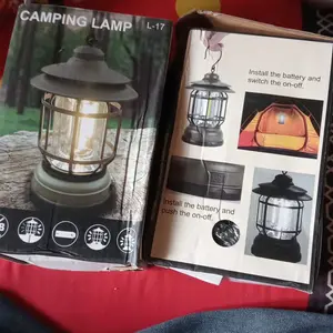 [READY] TrailTop Lampu Camping Lampu Lentera Lampu LED Baterai Lampu Tenda Camping LED Emergency