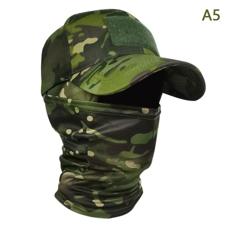 Product Introduction of Mũ Rằn Ri Cho Nam, Balaclava Đi Bộ Đường Dài Trong Rừng, Che Toàn Bộ Khuôn Mặt, Mũ Đội Đầu Quân Đội, Mũ Đạp Xe Thoáng Khí Cho Nam, Chống Tia UV, Mùa Hè 38