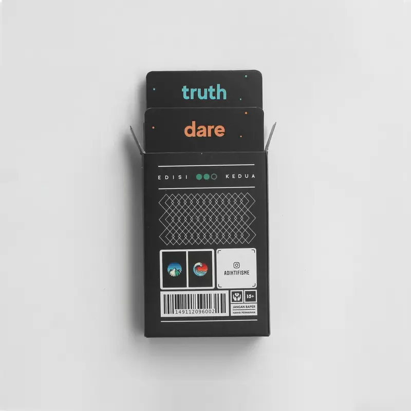 Kartu Truth or Dare Edisi Kedua Adiktifisme 1