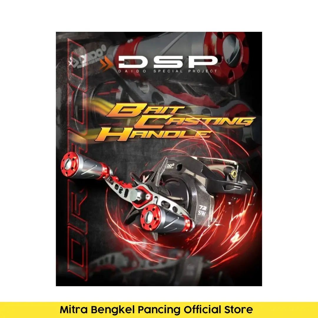 Double Handle Draco Daido DSP Handle Bait Casting Aksesoris Reel Pancing