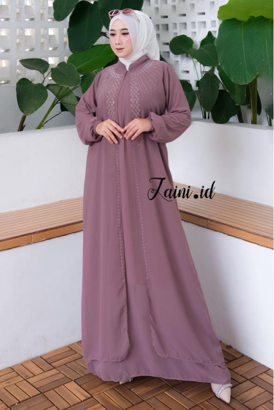 Abaya model terbaru 2026 idul fitri ceruty bebydoll premium