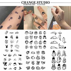 Chủ Đề Hình Xăm Ngón Tay Hình xăm tạm thời Kéo dài trong 15 ngày. Chống Thấm Nước Và Chống Chà Xát Hình xăm dán miếng