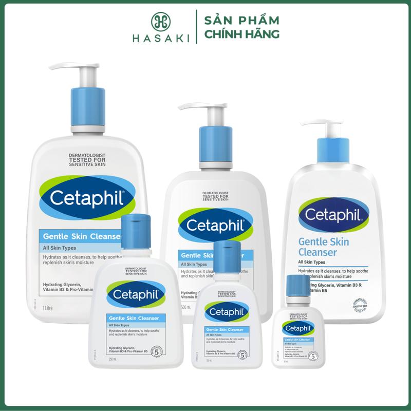  Sữa Rửa Mặt Cetaphil Dịu Lành Cho Da Nhạy Cảm | HASAKI BEAUTY 