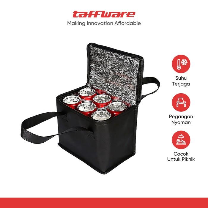 Gambar TaffHOME Tas Pendingin Makanan Cooler Bag Thermal Insulated Bag - S1524 - 21 x 14 x 17cm dari Taffware Official Store Kota Administrasi Jakarta Barat Tokopedia