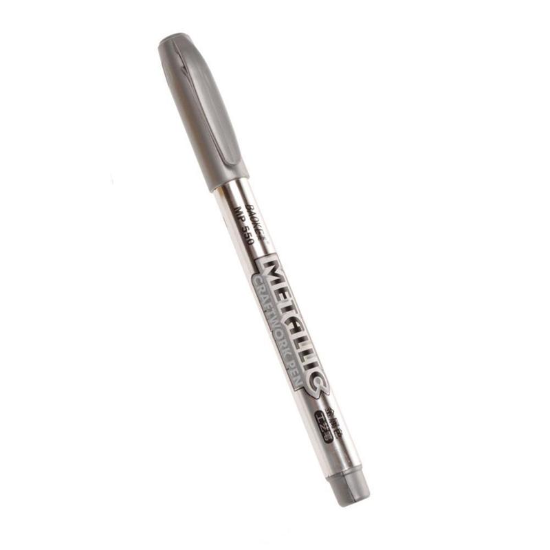 Product Introduction of 1pcs Craft Pen Marker Pen Signature Pen Metallic Luster Signature Quality Durable Constant Good W3O9 17