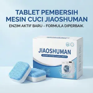 Tablet pembersih mesin cuci, membersihkan kotoran pada drum mesin cuci, menghilangkan bau dan membunuh bakteri