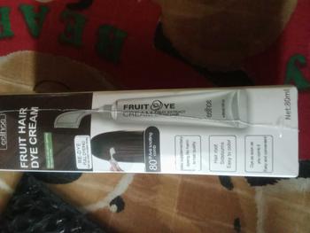 Product Review of EELHOE Magic Fruit & Vegetable Hair Dye Cream - For All Hair - Enchanting Natural & Gentle Long-Lasting Hair Coloring Cream Cat Pewarna shampoo  untuk bleaching rambut cat  rambut from y**7 1