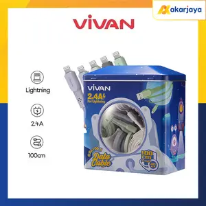 VIVAN CSL100s Kabel Data Lightning 2,4A Cable Data CSL 100s