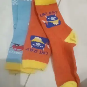PROMO 6 PASANG KAOS KAKI  ANAK TK SD MOTIF LUCU