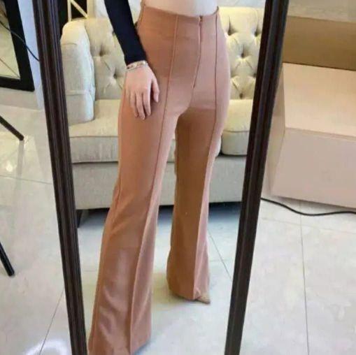 Celana Kulot Cutbray Scuba Premium Ukuran Standar Celana Scuba Tebal  Melar Celana Panjang Highwaist Standar Wanita Celana  Kerja Kantor