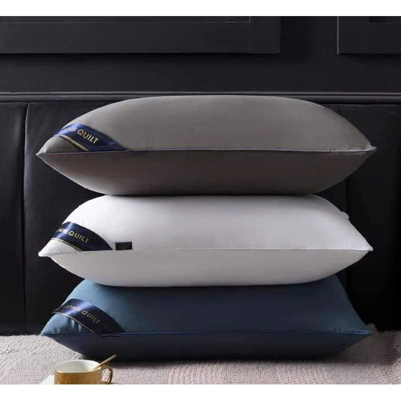 Ruột gối đầu Pillow khách sạn bông trắng 45x65cm hàng chất lượng (1 chiếc)