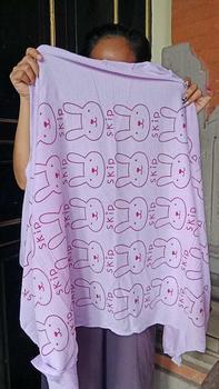 Product Review of Baju Handuk Wearable Towel Mandi Multifungsi Motif Karakter from 𝘌**𝘩 0