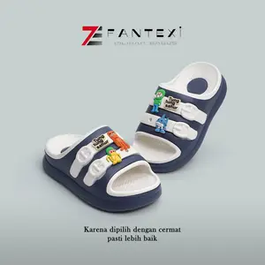 Sandal Selop Anak Laki Laki Anomali Viral Tung Tung Sahur Terbaru Karet Fashion