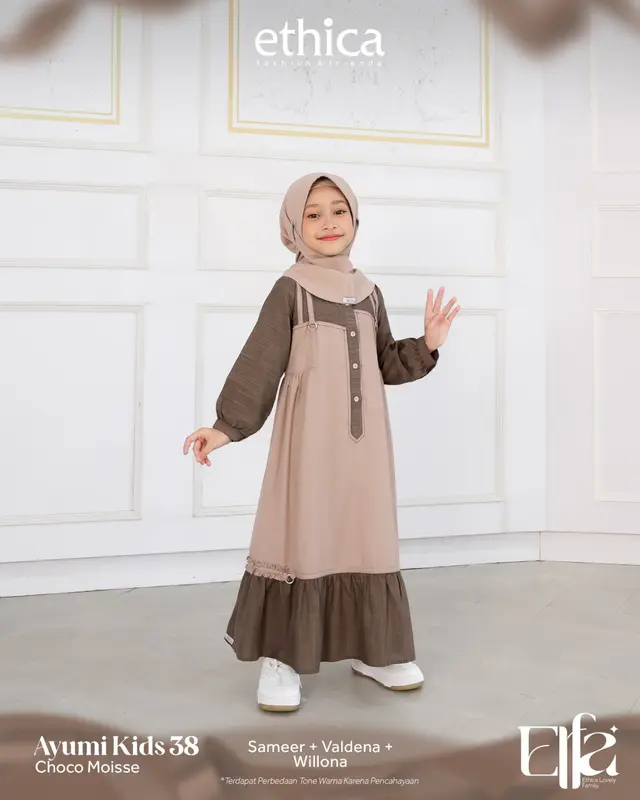 Jual Sarimbit Ethica Elfa 309 Choco Moisse Ayumi 532 Ayumi Kids 38 Kahfi 344 Kahfi Kids 244 Premium 3