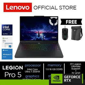 Lenovo Legion Pro 5 16IAX10 GeForce  RTX5060 ULTRA 7 255HX 1TB SSD 32GB 8GB 16.0 WQXGA OLED 165HZ W11+OHS+M365B