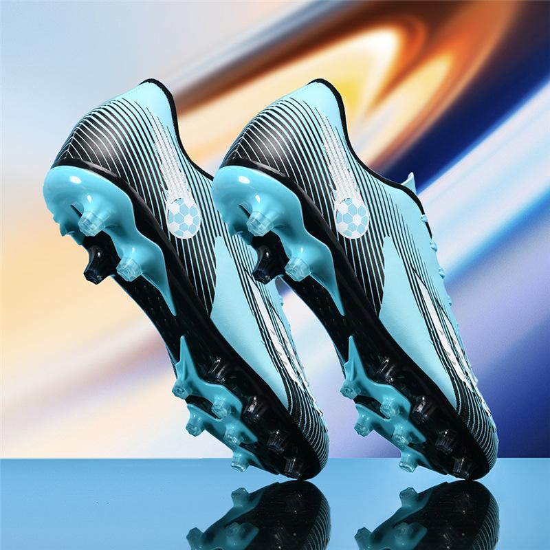 Product Introduction of 55S Football Shoes Men's Broken Nail Tf Children's Men's and Women's Non-Slip Ag Long Nail Student Football Training Sports Shoes 24