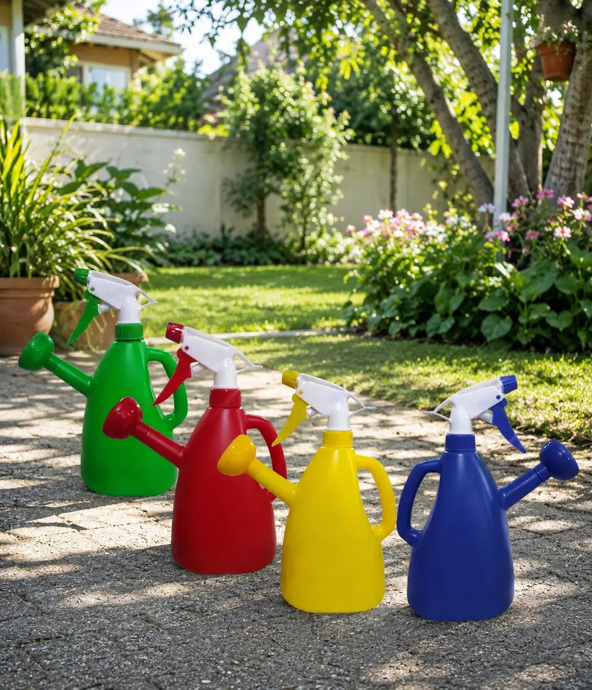 Penyiram Tanaman Rainbow 2 in 1 Penyiram dan Sprayer - 1 Liter