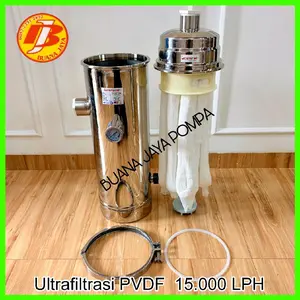 UV PVDF 15.000 Vertical Ultrafiltrasi 15.000 PVDF  Model Berdiri